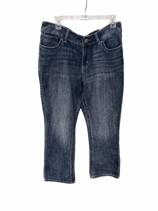 Maurices Denim - New Maurices Women's Slim Boot Cut Mid Rise Jeans SZ 14 Short Stretch